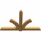 Ekena Millwork Redmond Rough Sawn Timber Gable Bracket, Western Red Cedar, 84"W x 53"H x 4"D x 6"F, 15/12 Pitch GBW084X53X0406RED00RWR - alternate 3